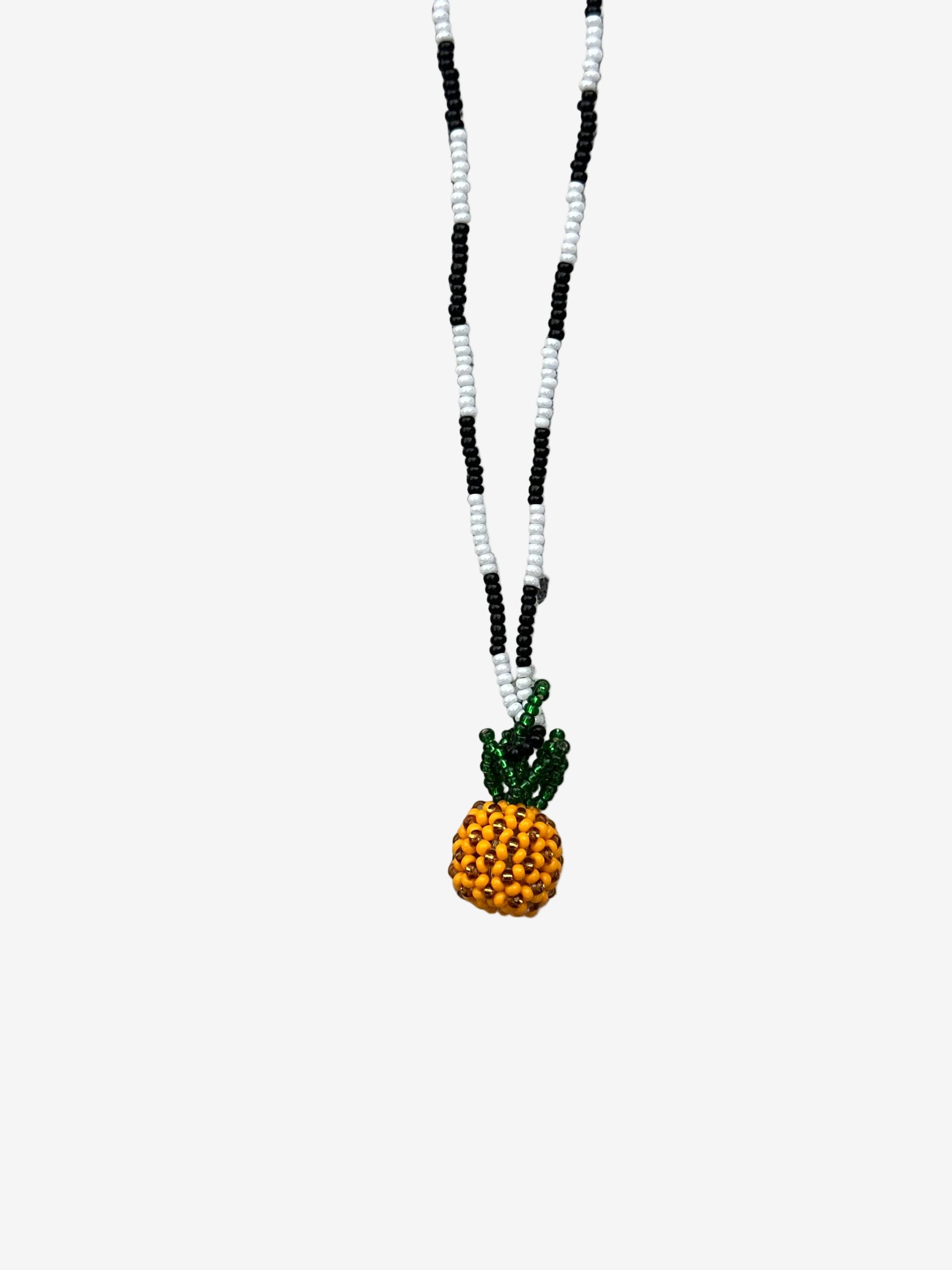 Necklace with a pineapple 